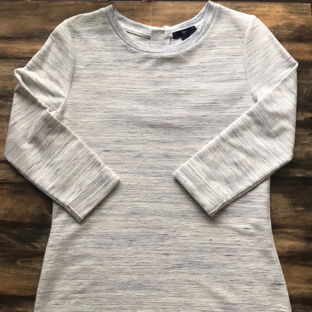 Gap Heathered Shirt Dress